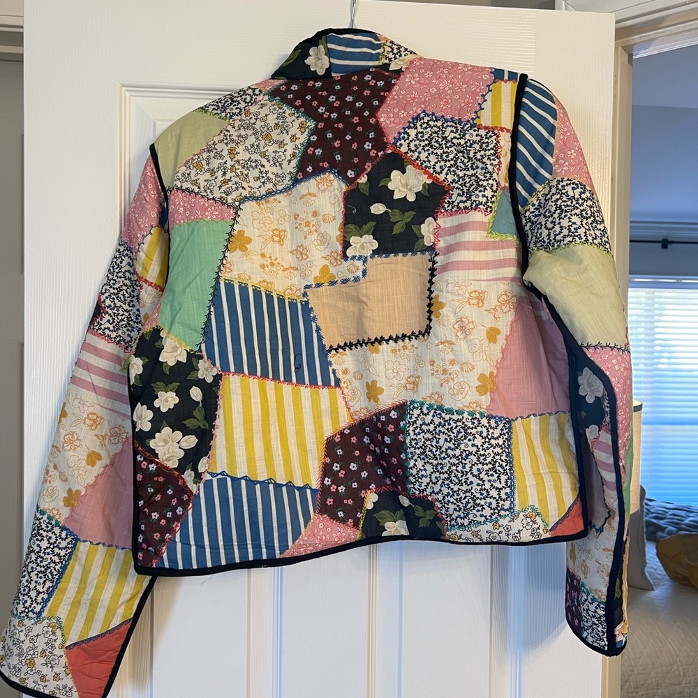 NWT Anthropologie Patchwork Jacket